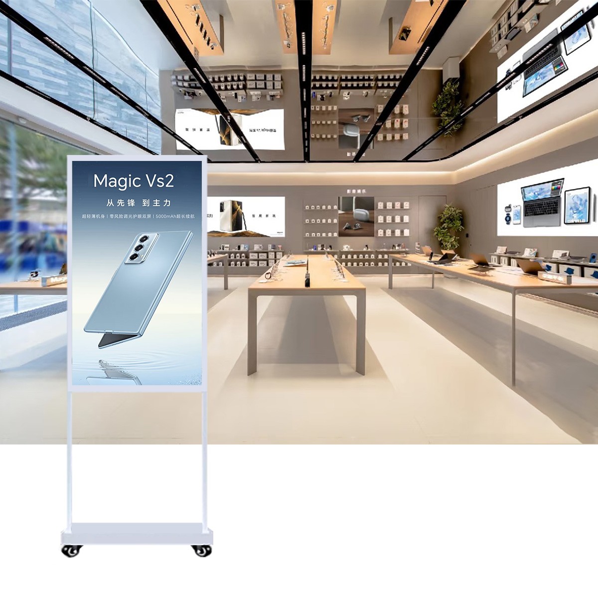 65寸立式雙面廣告機 65寸立式雙面廣告機